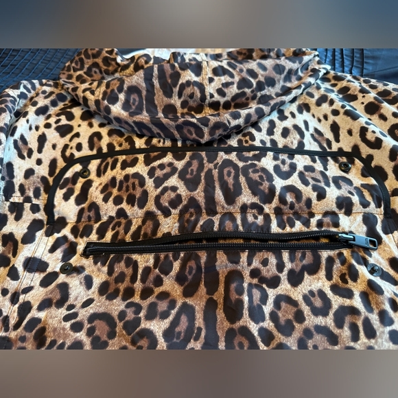 NWOT DOLCE & GABBANA Leopard Print Jacket - US 48, Tan/Black - Picture 8 of 10